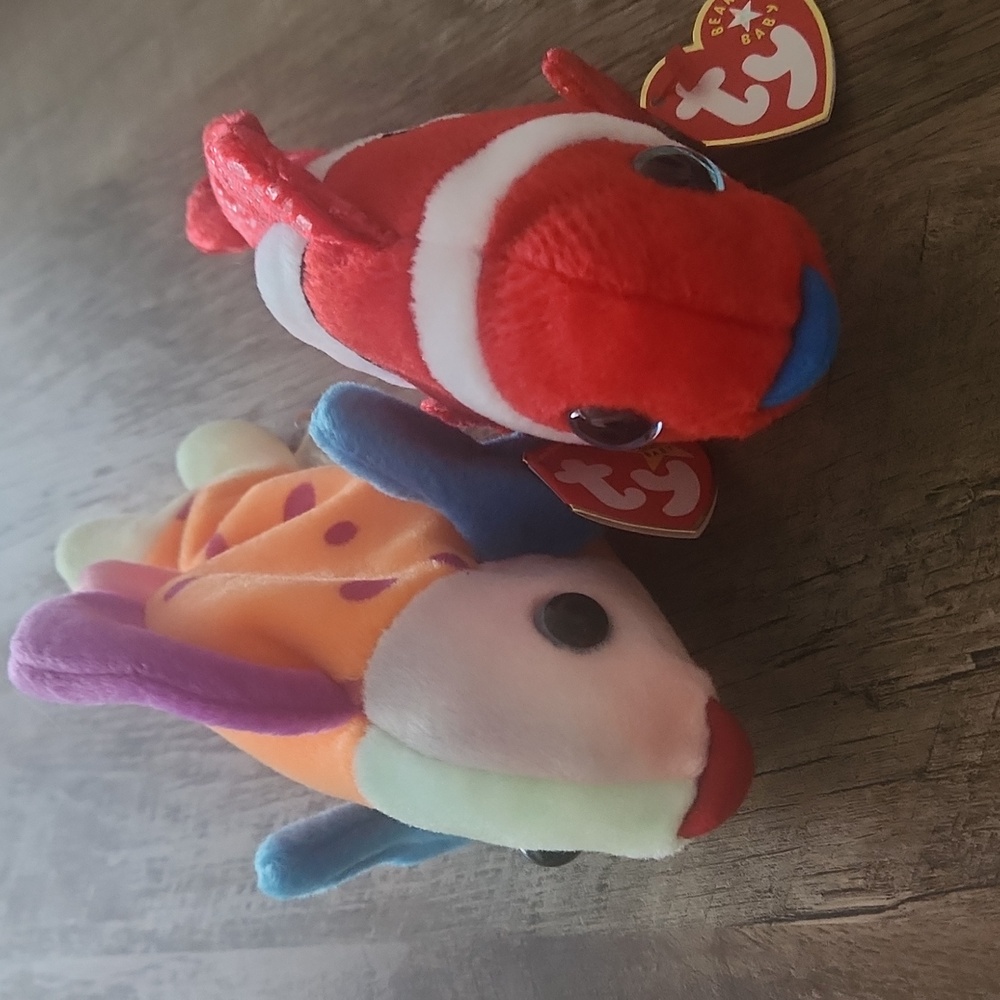 Bundle Of Fish Beanie Babies